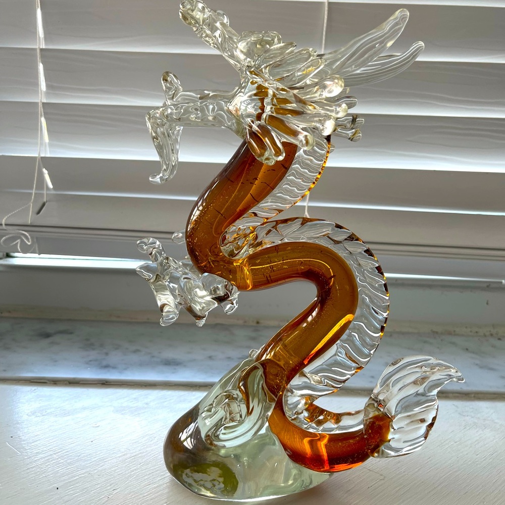 11inch Glass Dragon